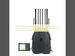 Thiết bị Chống UAV & Gây nhiễu Drone Toàn dải 3KM: Thiết bị Chống UAV & Gây nhiễu 2 trong 1 di động tương thích với 2.4G, 5.2G, 5.8G (2400/5200/5800MHz) UAV FPV