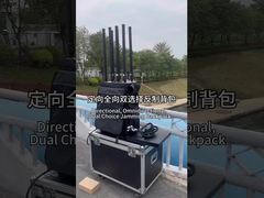 Thiết bị gây nhiễu máy bay không người lái kiểu ba lô bằng nhôm